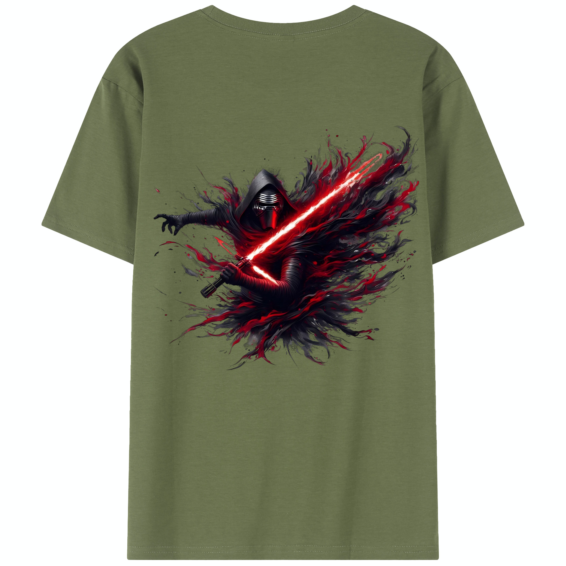 （画像用） スター・ウォーズ Star Wars 綿100％半袖Tシャツ（背面プリント）
